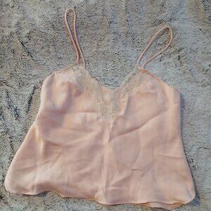 Avon Fashions Vintage Women's Pink Camisole  SZ S  Union Made USA